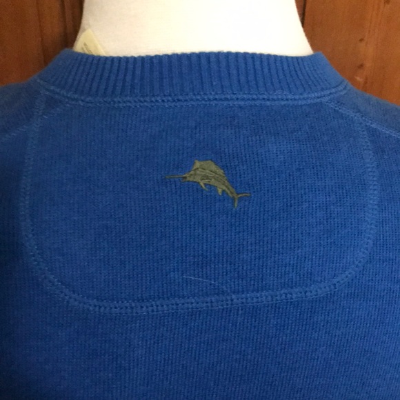 NEW Tommy Bahama Reversible V Neck Sweater - Picture 4 of 6